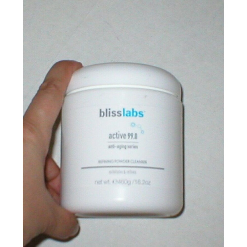 New $230 Bliss Labs Active 99.0 Anti-Aging Series Refining Powder Cleanser 16.2